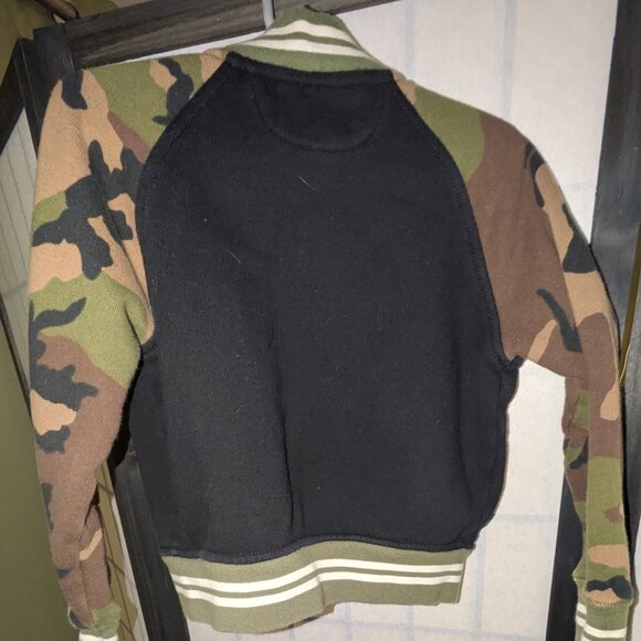 Polo Ralph Lauren Camo Baseball Jacket 4T - Picture 2 of 3